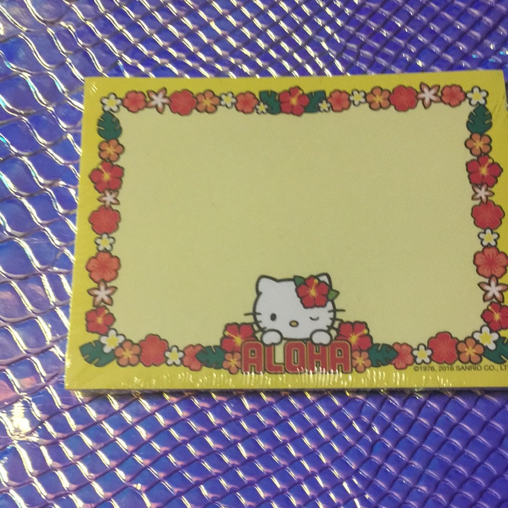 Hello kitty sticky notes